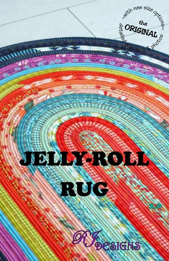 Jelly-Roll Rug Pattern