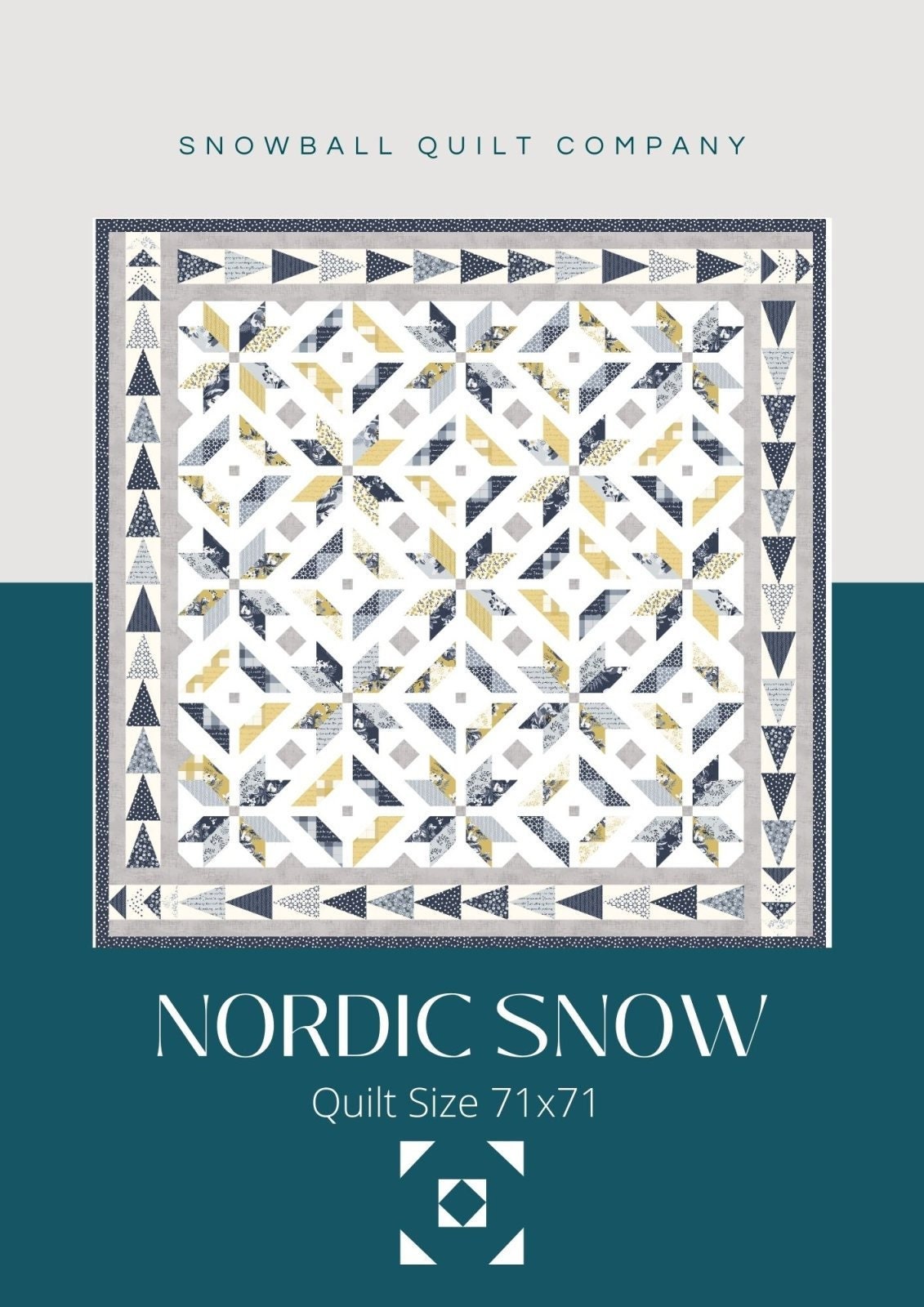 Nordic Snow Quilt Pattern