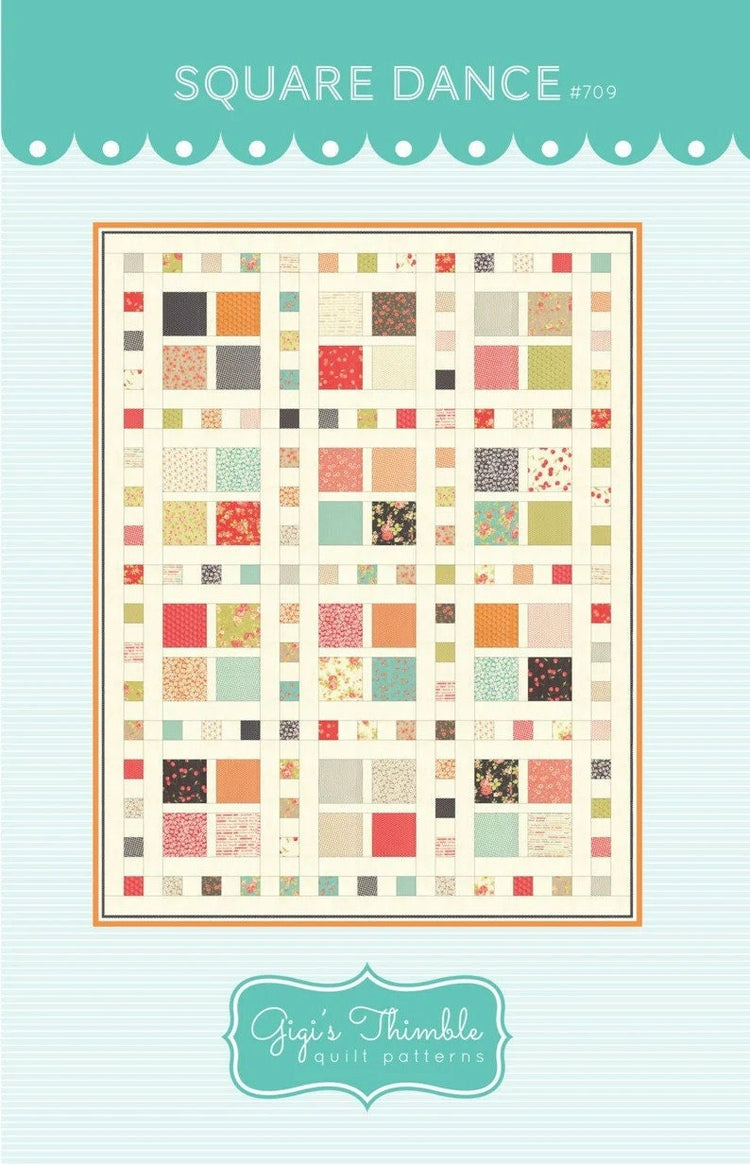 Square Dance Quilt Pattern