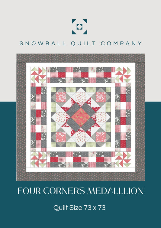 Four Corners Medallion Quilt Pattern