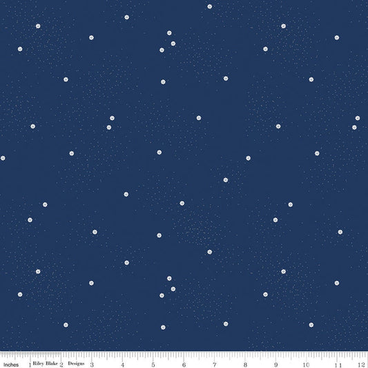 Dainty Daisy Navy