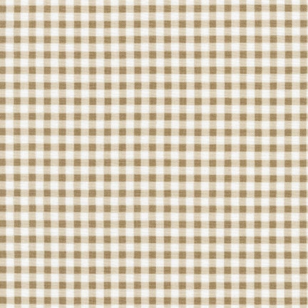 Flowerhouse Basics Tan Gingham