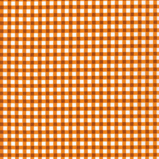 Flowerhouse Basics Pumpkin Gingham