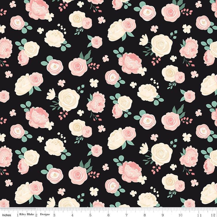 At First Sight Floral Black