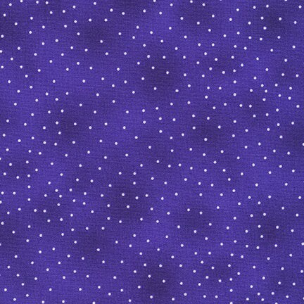 Flowerhouse Basics Midnight Purple with White Dots