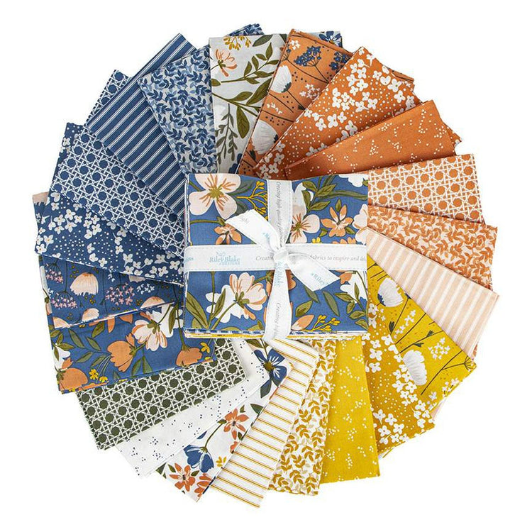 With A Flourish Fat Quarter Bundle