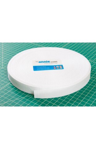 White Strapping 1 Inch Wide