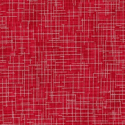 Quilter's Linen Metallic Cardinal