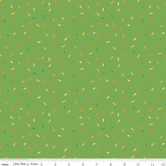 Gingham Cottage Confetti Green