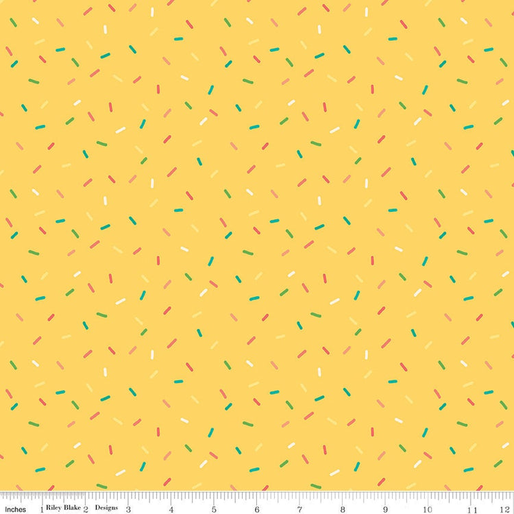 Gingham Cottage Confetti Yellow