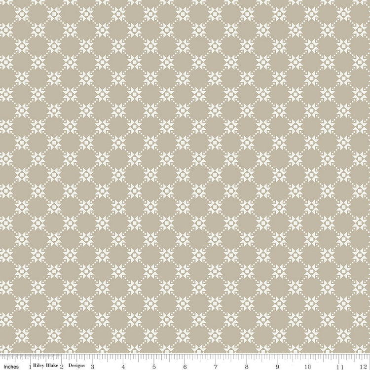 Gingham Cottage Quilty Gray