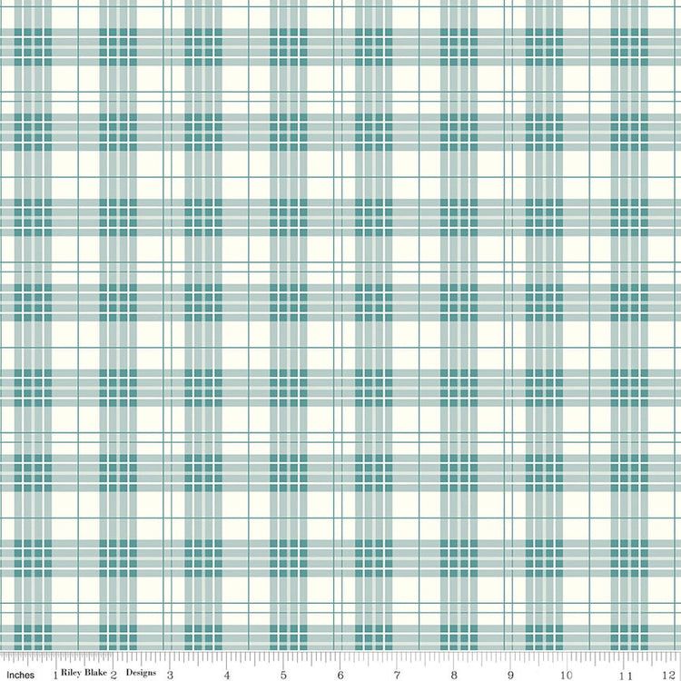 Ally's Garden Plaid Teal