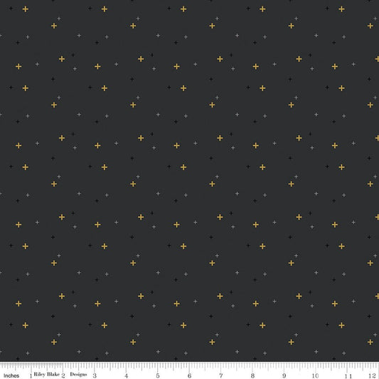 Sparkler Charcoal Sparkle by Melissa Mortenson for Riley Blake Designs - SC650-CHARCOAL