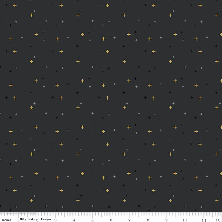 Sparkler Charcoal Sparkle by Melissa Mortenson for Riley Blake Designs - SC650-CHARCOAL