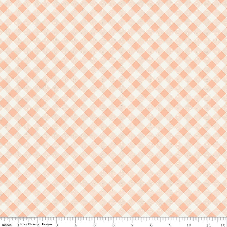 Ally's Garden Gingham Blush