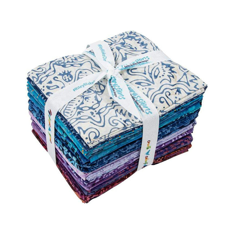 Expressions Batiks Majesty Fat Quarter Bundle for Riley Blake Designs - FQ-MAJST-21 (21 pieces)