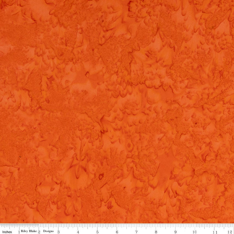 Expressions Batiks Hand-Dyes Mandarin by Riley Blake Designs - BTHH133