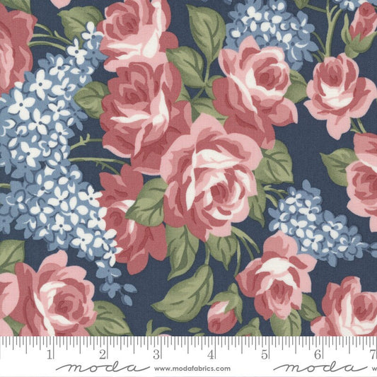 Sunnyside Rosy Navy by Camille Roskelley of Moda Fabrics - 55280 12