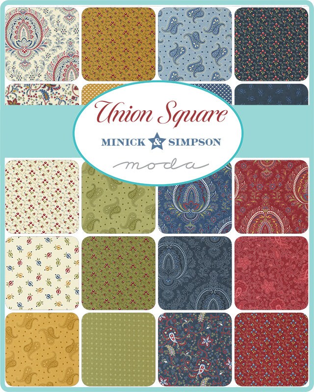 Union Square Layer Cake by Minick and Simpson for Moda Fabrics - 14950LC