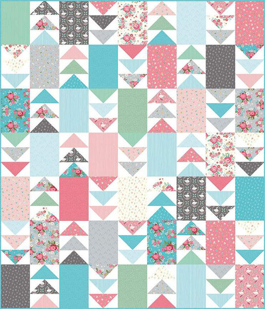 Take Me Home Quilt Pattern by Hello Melly Designs - Printed Quilt Pattern