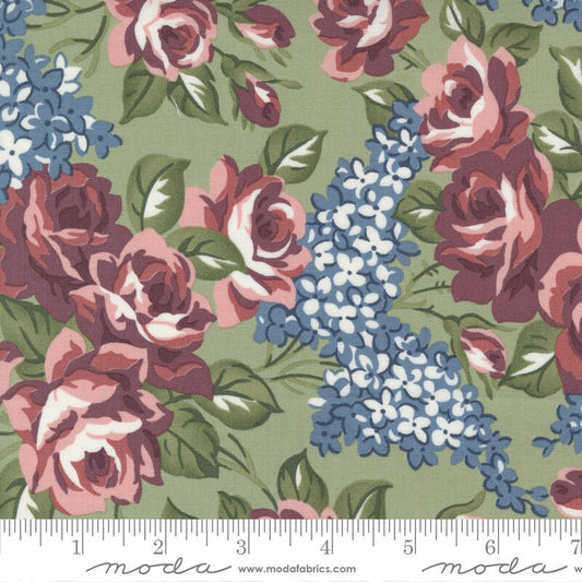 Sunnyside Rosy Moss by Camille Roskelley of Moda Fabrics - 55280 16