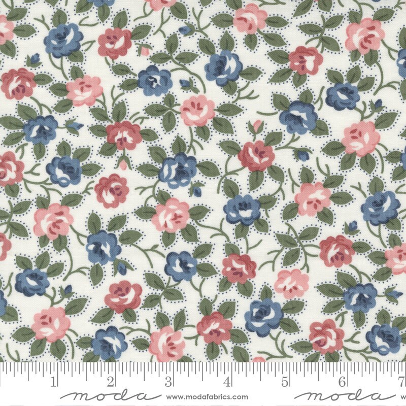 Sunnyside Blooming Cream by Camille Roskelley of Moda Fabrics - 55281 11