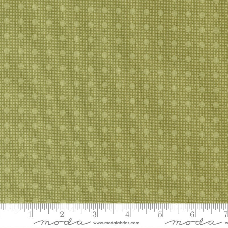 Union Square Dots Green by Minick and Simpson of Moda Fabrics - 14956 13