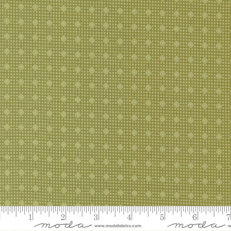 Union Square Dots Green by Minick and Simpson of Moda Fabrics - 14956 13