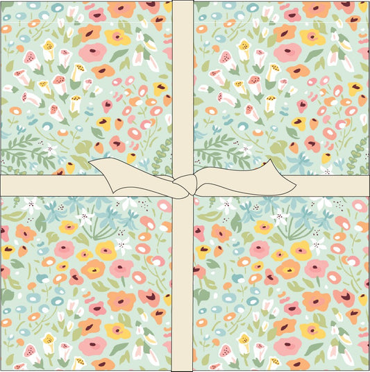 Hollyhock Lane 10 Inch Stacker by Sheri McCulley for Poppie Cotton - HL23825