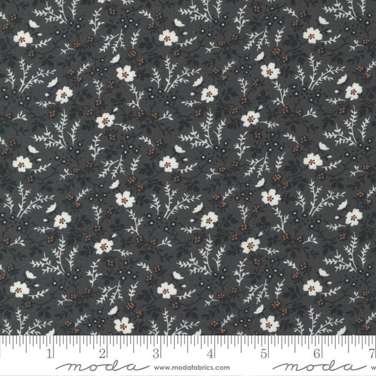 Rustic Gatherings Petite Floral Charcoal by Primitive Gatherings for Moda Fabrics - 49201 15