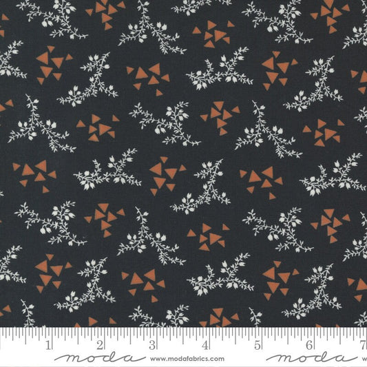Rustic Gatherings Triangle Toss Blenders Black Dirt by Primitive Gatherings for Moda Fabrics - 49202 14