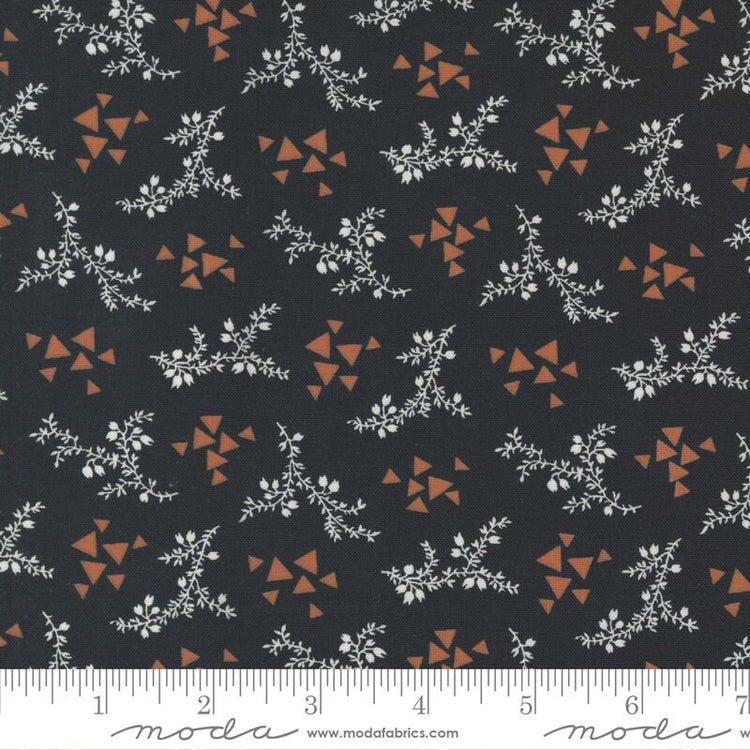 Rustic Gatherings Triangle Toss Blenders Black Dirt by Primitive Gatherings for Moda Fabrics - 49202 14