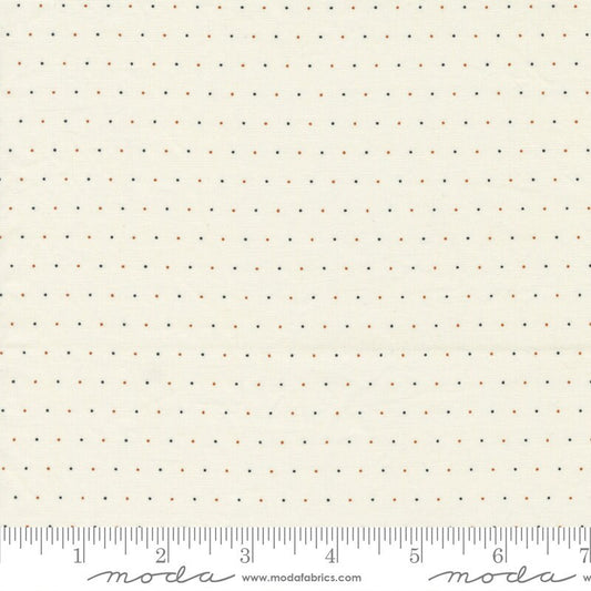 Rustic Gatherings Pindot Cloud by Primitive Gatherings for Moda Fabrics - 49205 11