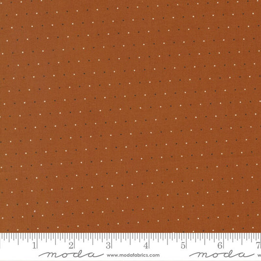 Rustic Gatherings Pindot Spice by Primitive Gatherings for Moda Fabrics - 49205 12