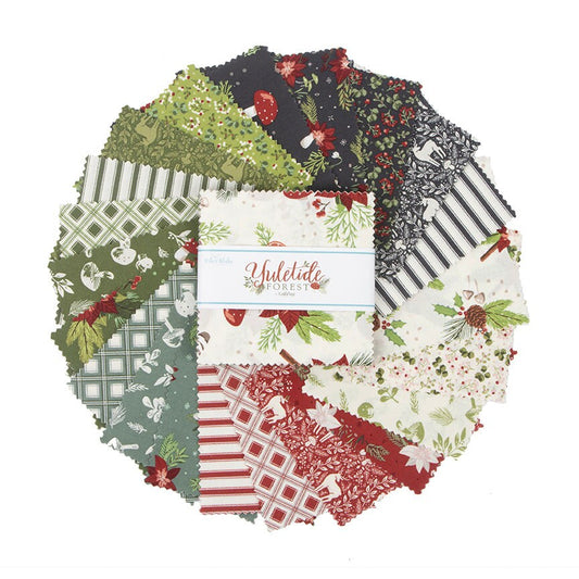 Yuletide Forest 5" Stacker by Katherine Lenius for Riley Blake Designs - 5-13540-42 (42 pieces)