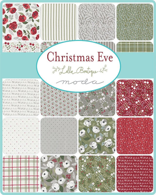 Christmas Eve Fat Quarter Bundle by Lella Boutique for Moda Fabrics - 5180AB