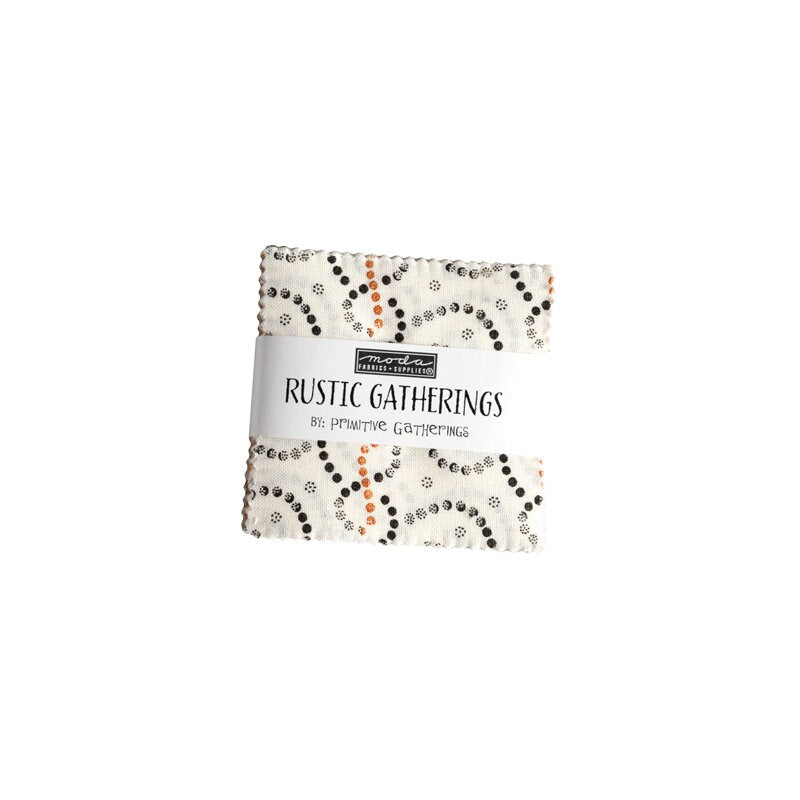 Rustic Gatherings Mini Charms by Primitive Gatherings for Moda Fabrics - 49200MC