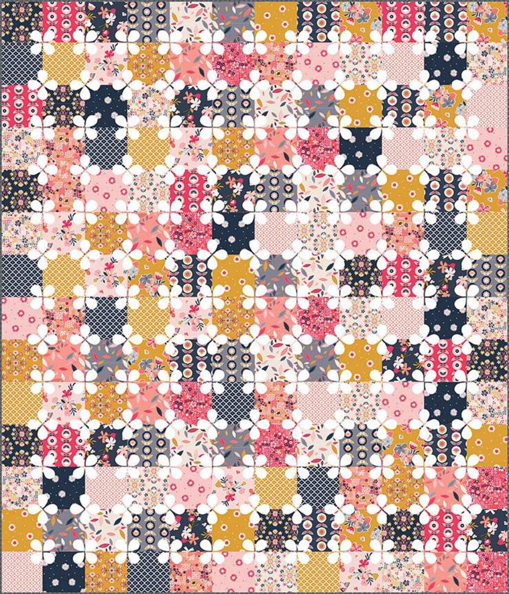 Aster Quilt Pattern by Gabrielle Neil Designs - Printed Quilt Pattern