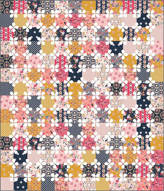 Aster Quilt Pattern by Gabrielle Neil Designs - Printed Quilt Pattern