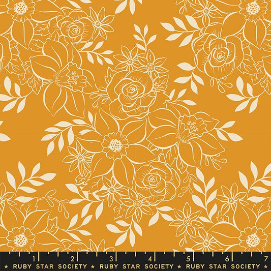 Winterglow First Bloom Honey by Ruby Star Society with Moda Fabrics - RS5108 13