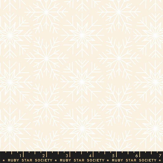 Winterglow Snowflakes Natural by Ruby Star Society with Moda Fabrics - RS5110 11