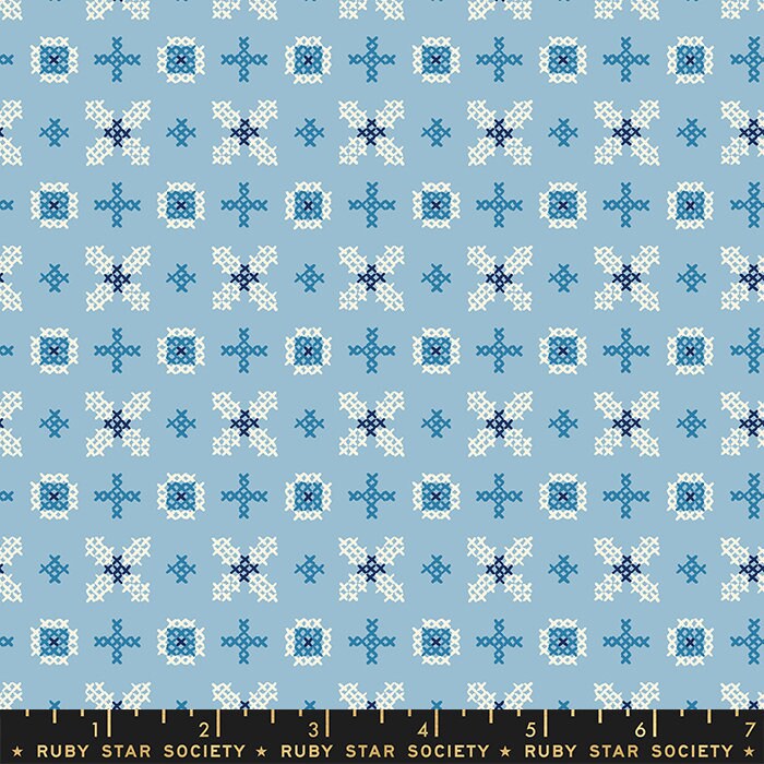 Winterglow Cross Stitch Celestial by Ruby Star Society with Moda Fabrics - RS5111 13