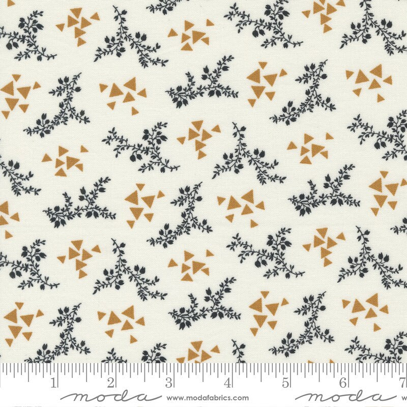 Rustic Gatherings Triangle Toss Blenders Cloud by Primitive Gatherings for Moda Fabrics - 49202 11