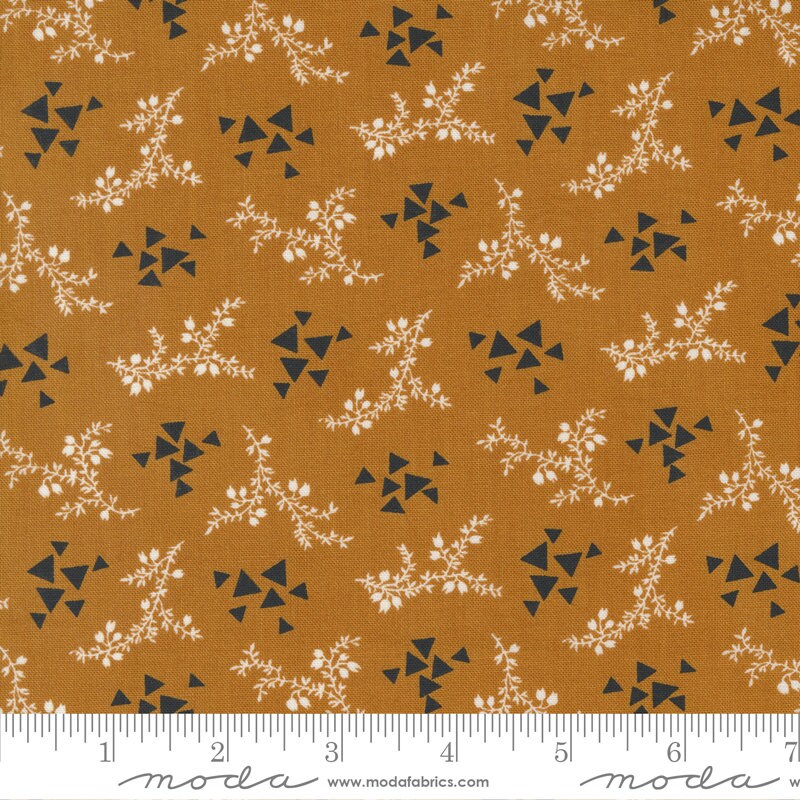 Rustic Gatherings Triangle Toss Blenders Amber by Primitive Gatherings for Moda Fabrics - 49202 13