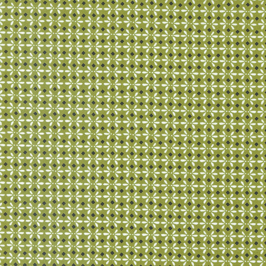 Blizzard Snow Angels Blenders Pine by Sweetwater with Moda Fabrics - 55624 23