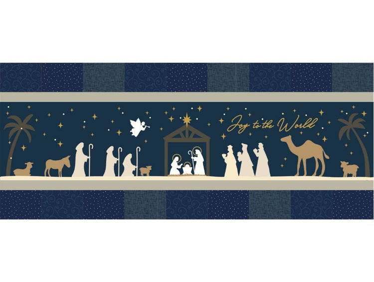 Pre-Order: Nativity Bench Pillow Embellishment Kit by Kimberbell Designs - KD5129