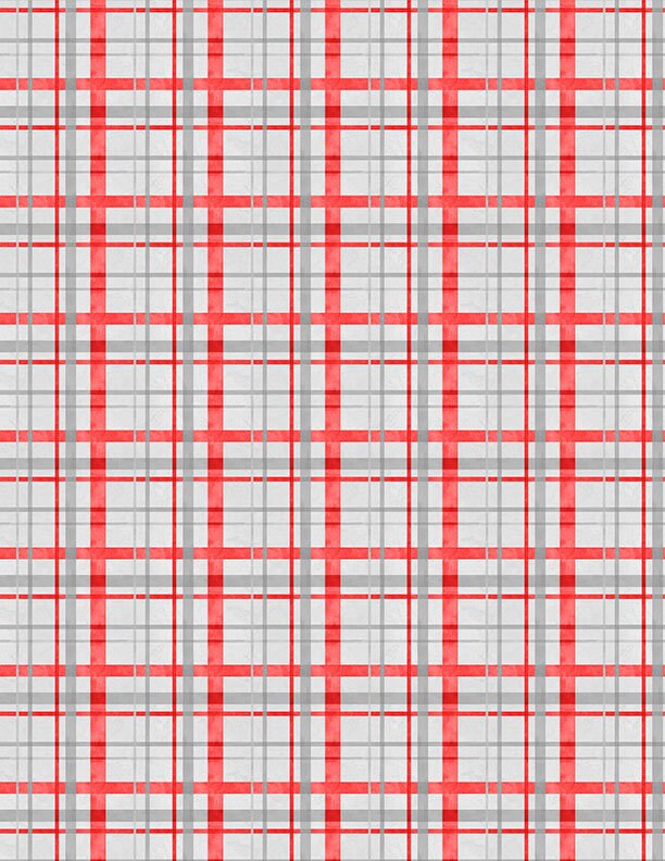 Frosty Merry-Mints Plaid Gray by Danielle Leone for Wilmington Prints - 3017 27660 993