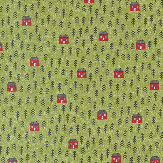 Blizzard The Woods Pine by Sweetwater with Moda Fabrics - 55621 23