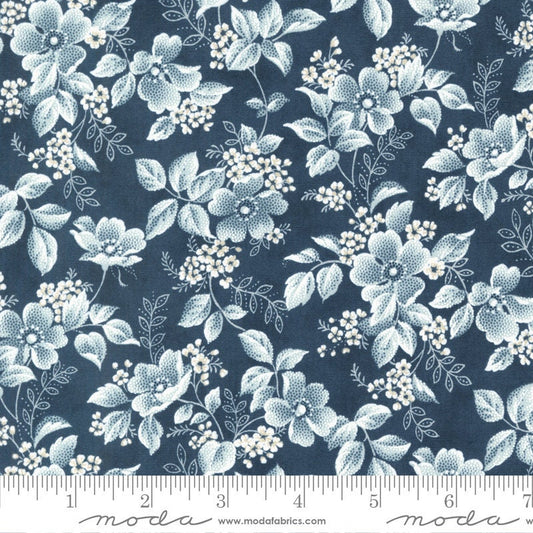 Cascade Delicate Blossom Florals Dusk by 3 Sisters for Moda Fabrics - 44321 15