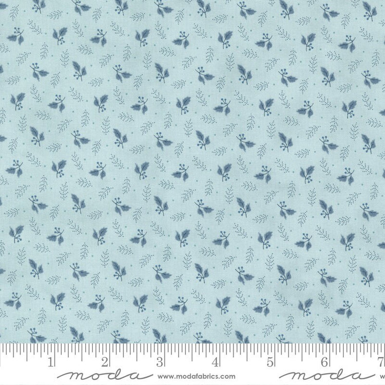 Cascade Falling Leaves Blenders Sky by 3 Sisters for Moda Fabrics - 44326 13